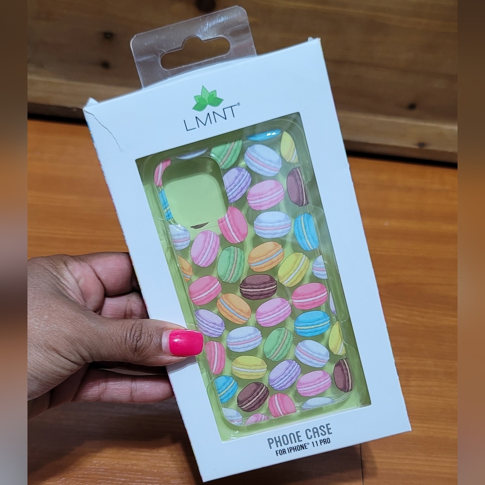 LMNT iPhone 11 PRO Macarons Clear Phone Case